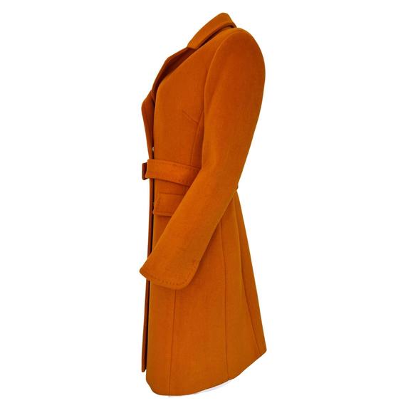 Cult Moda - Belted Wool Blend Coat - L - Picture 5 of 9